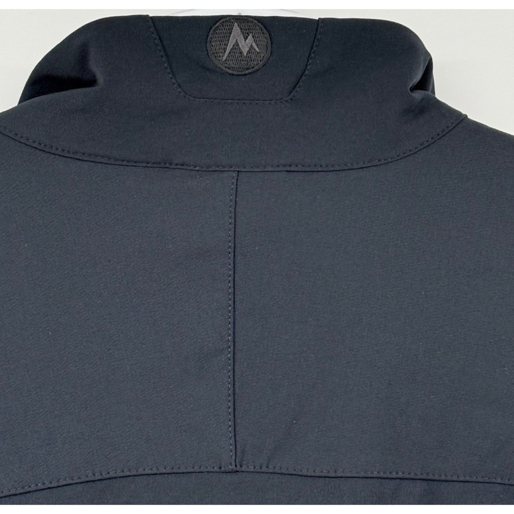 Marmot Jacket Mens XXL Black Softshell Full Zip Tempo Outdoor Activewear Coat‎ - Picture 4 of 9